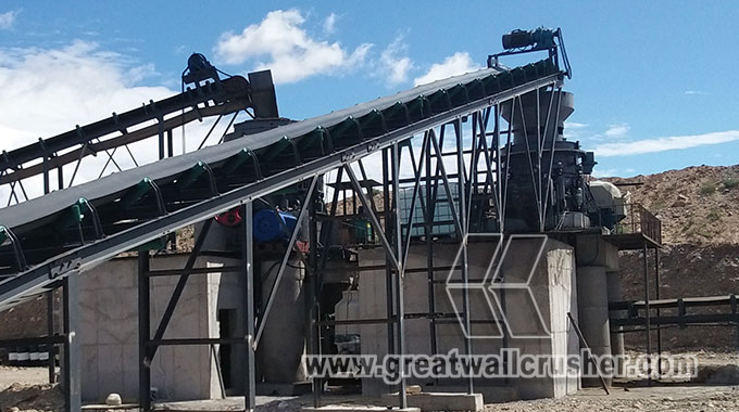 hydraulic cone crusher in crushing plant