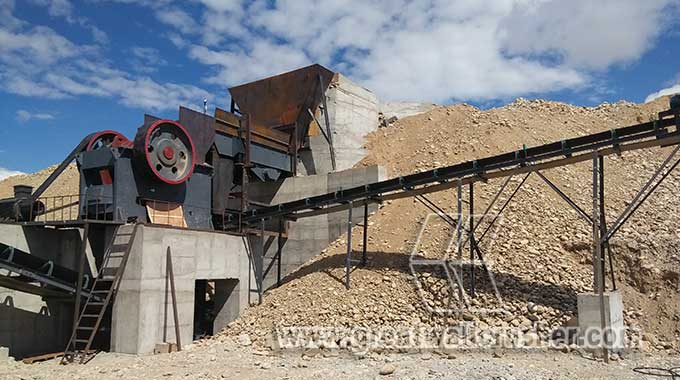 jaw crusher and impact crusher for limestone crushing plant